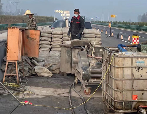 瓯海高速公路高压注浆